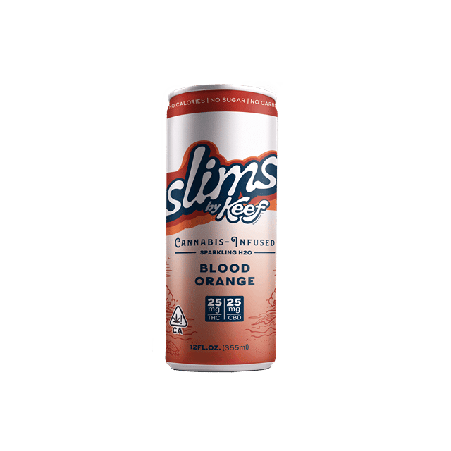 Keef Sparkling H2O 1:1 Blood Orange - 25mg:25mg