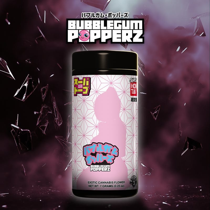 Bubblegum Popperz 26.92% - 7G - Super Dope - Bubblegum Popperz (I) - $110 - Flower