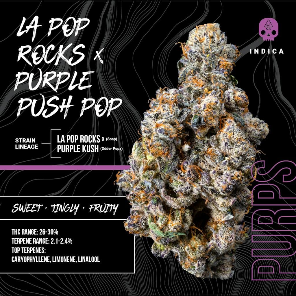 LA POP ROCKS X PURPLE PUSH POP 3.5G - BOSKY -  - $37.75 - Flowers
