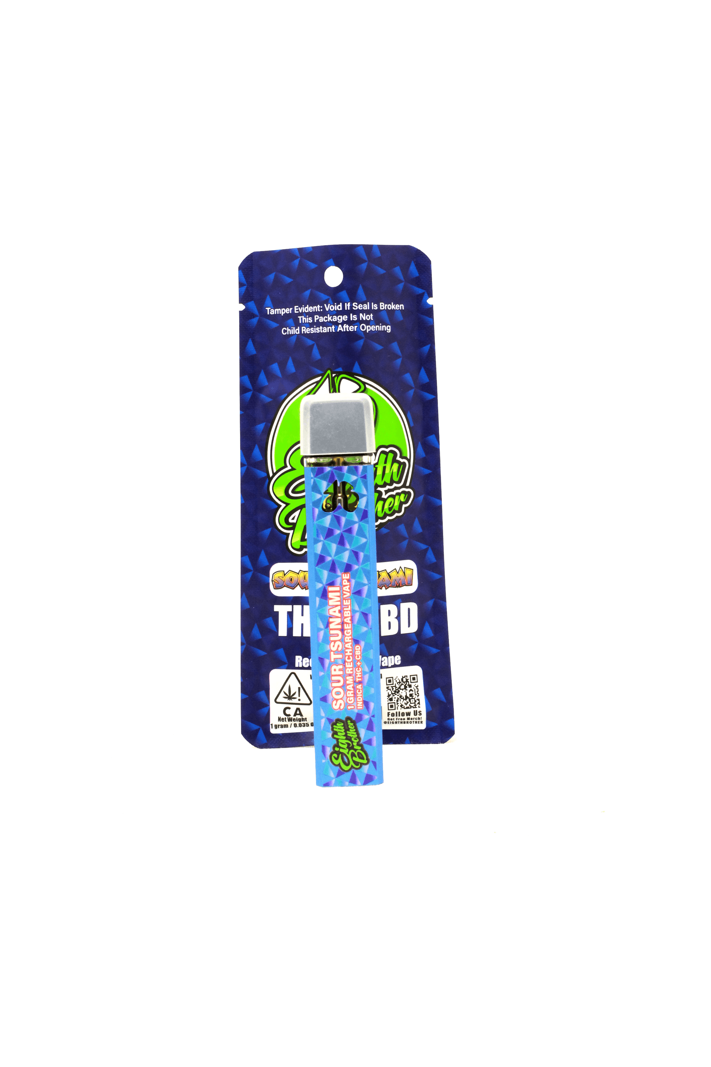Sour Tsunami All-In-One Vape (1G) - Eighth Brother -  - $20 - Vape Pens
