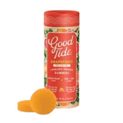 Grapefruit - "Blissful" 1:1:1 Solventless Hash Rosin Gummies - Edibles - Good Tide - 10 Gummies - $23.99 - Edibles