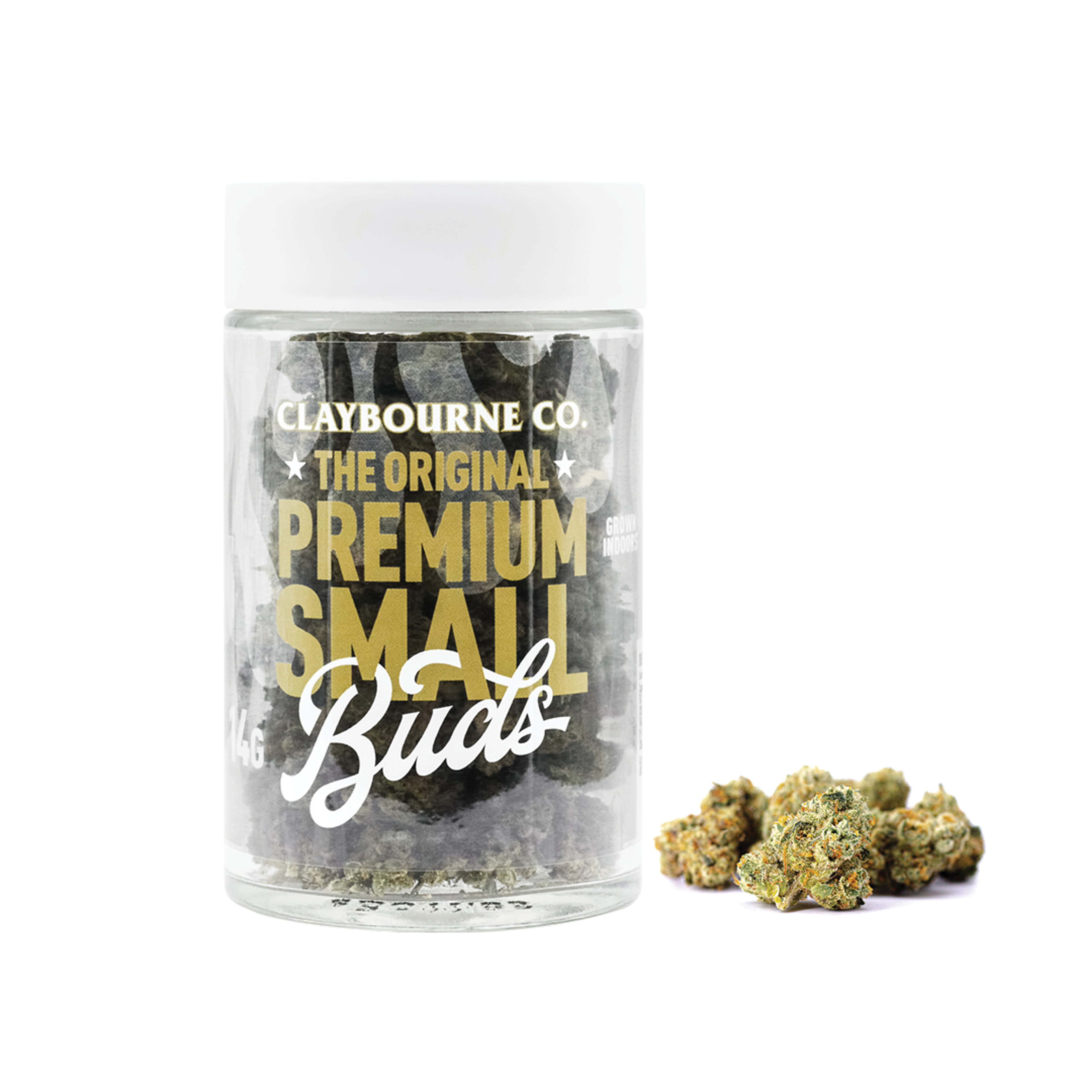 GMO Premium Small Buds - Claybourne Co. - Ounce - $200 - Flowers