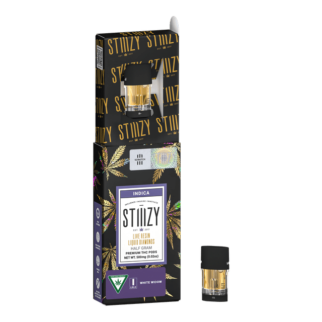 Stiiizy — White Widow Live Resin Liquid Diamonds Pod