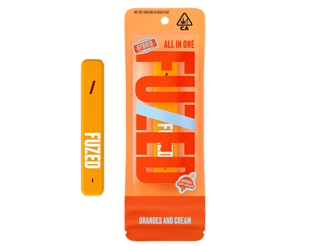 Fuzed - 1g Disposable Vape - Oranges and Cream