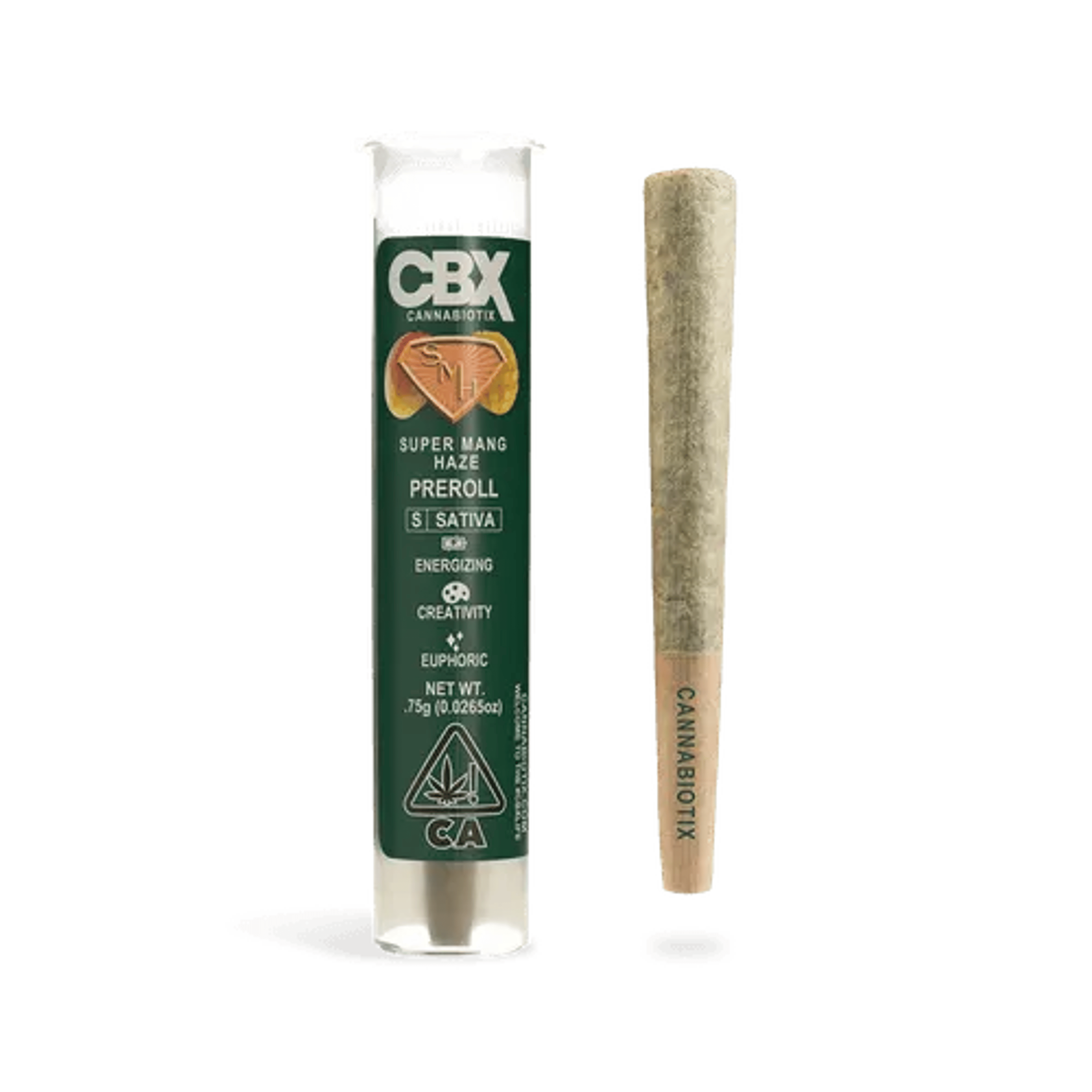 Super Mango HazePreroll .75g - CBX - - $15 - Pre-Rolls