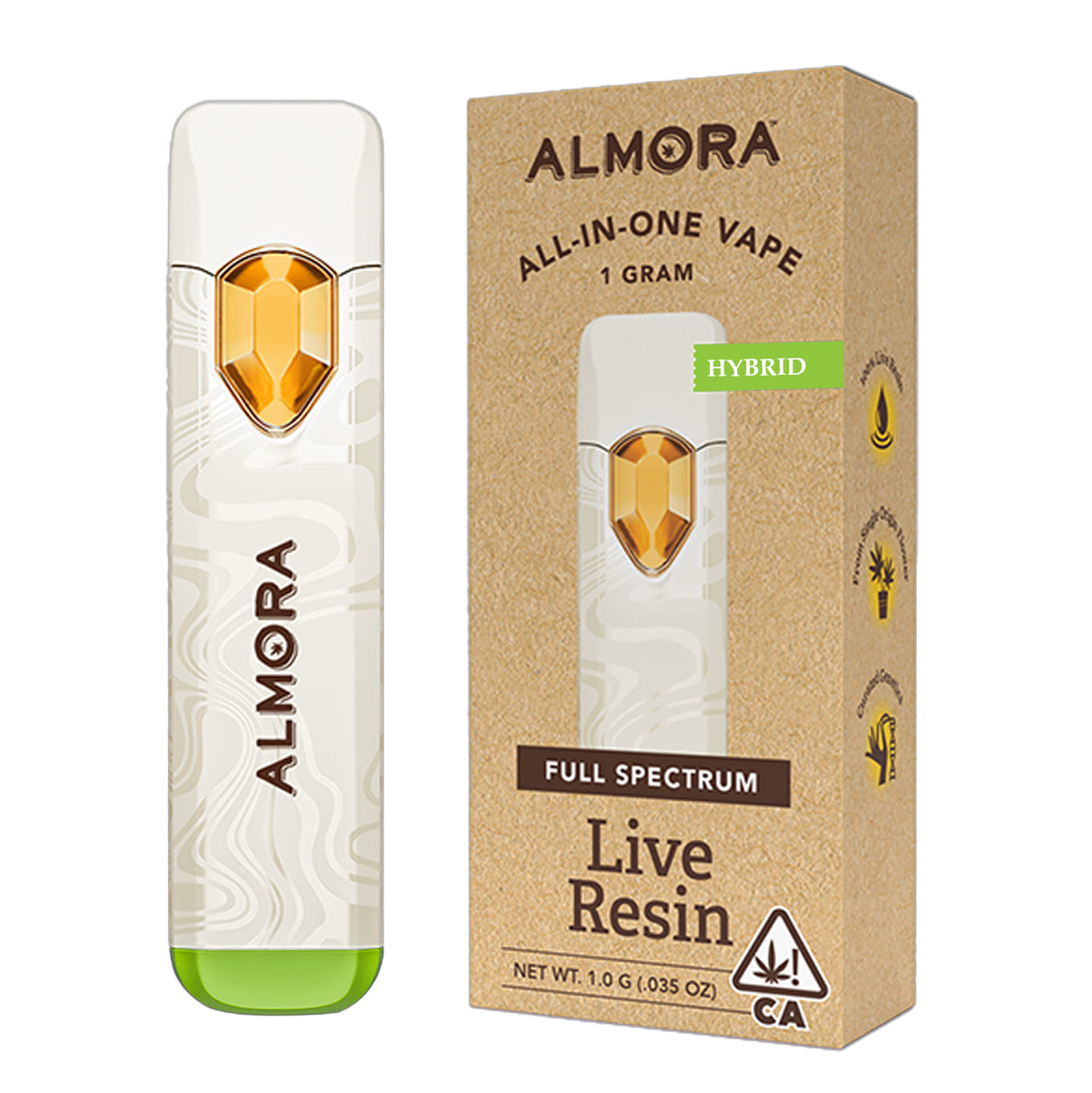 Berry Creamy (H) Live Resin AIO - 1g - Almora - Berry Creamy (H) - $32.55 - Cartridges