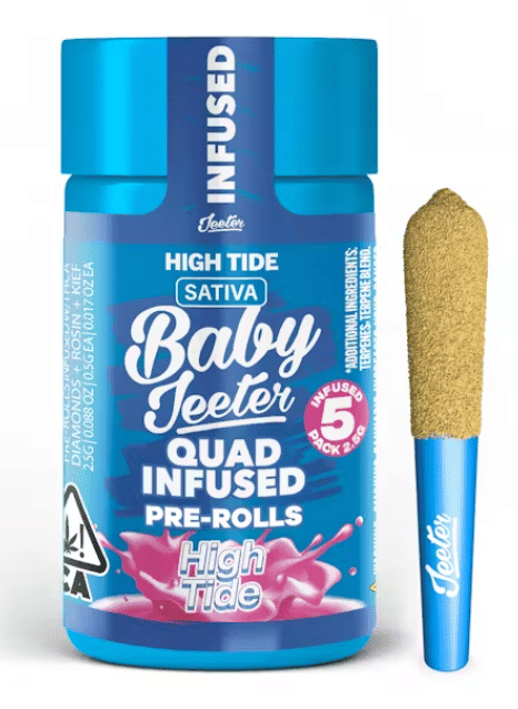 High Tide Baby Jeeter | Quad-Infused