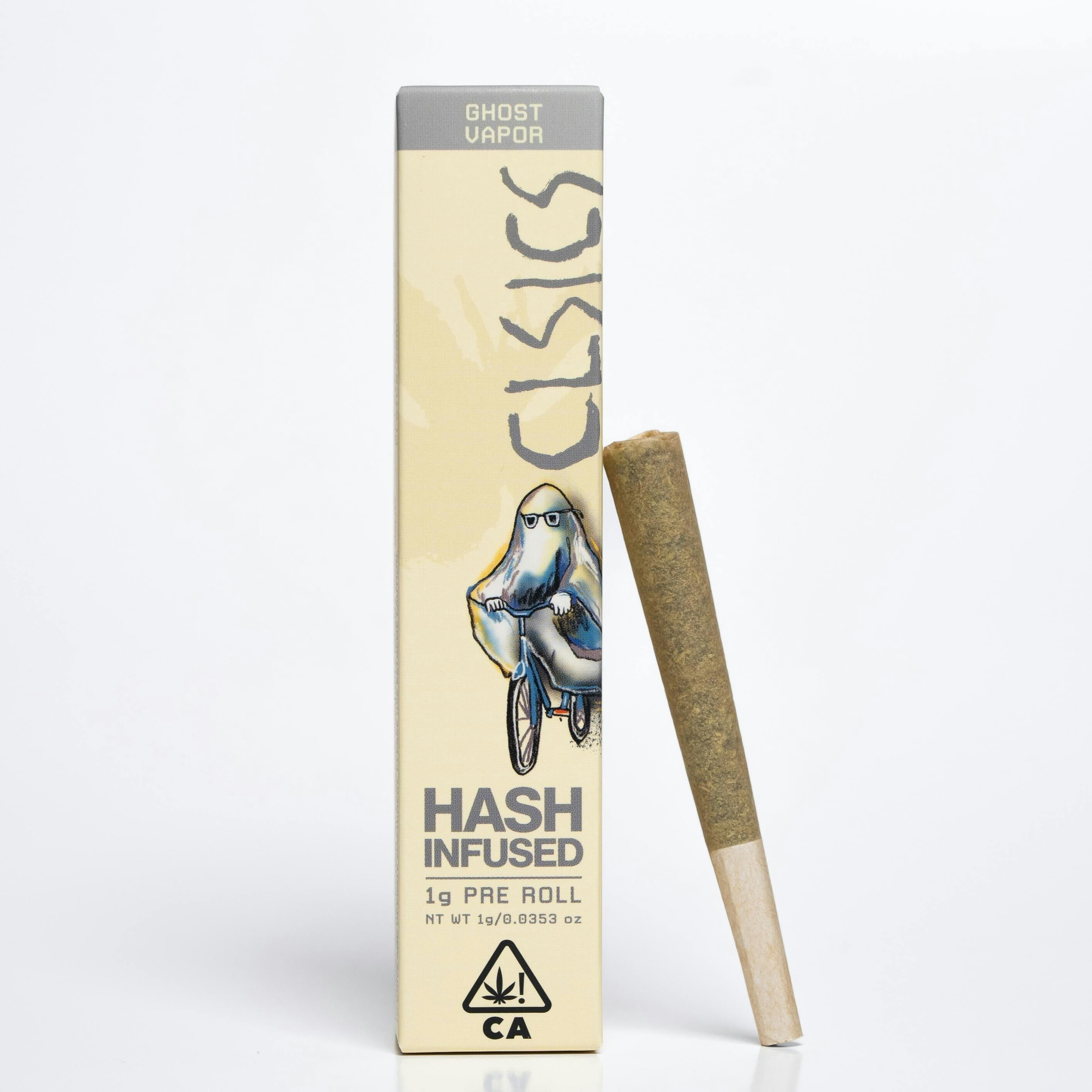 Ghost Vapor 1g Hash Pre-Roll - CLSICS - - $11 - Pre-Rolls