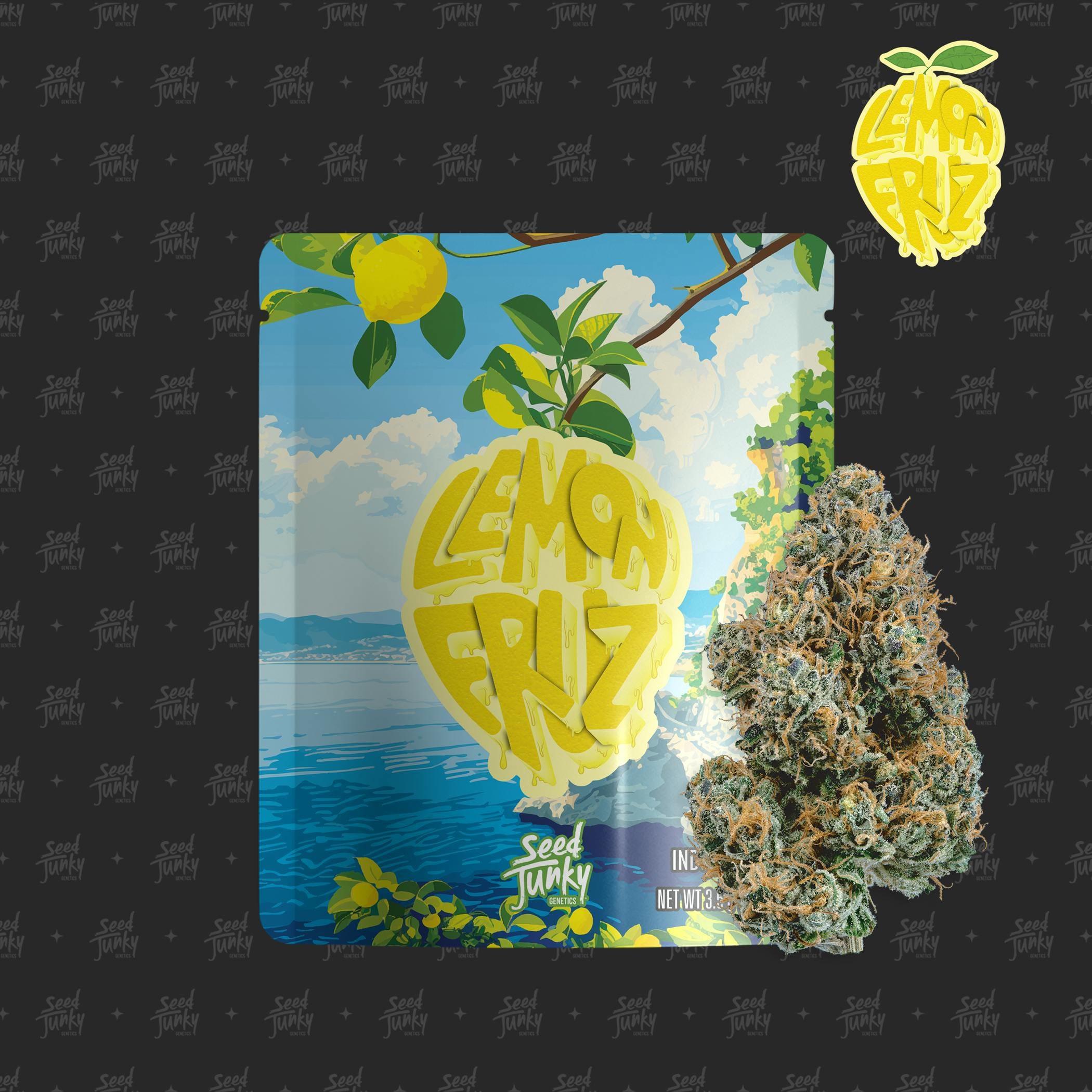 LEMON FRUZ - 3.5G - Seed Junky -  - $38 - Flowers