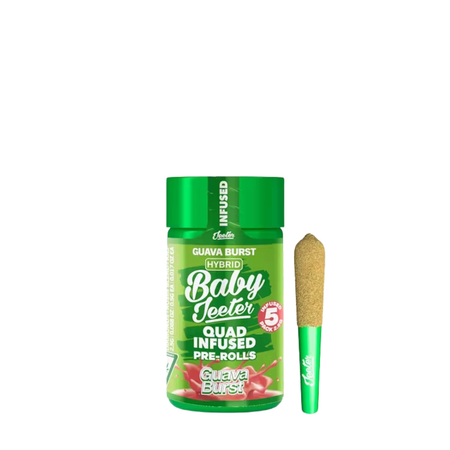 Guava Burst Infused Baby 5pk Prerolls - Jeeter -  - $37.74 - Preroll