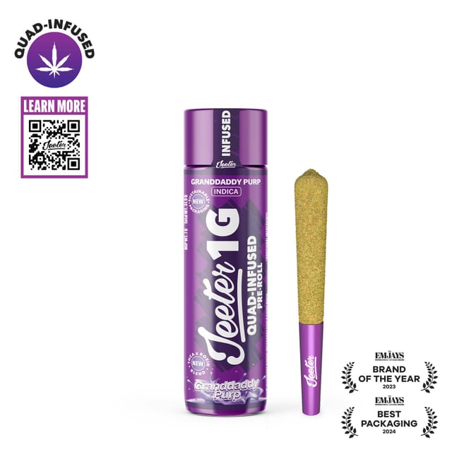 Granddaddy Purp Jeeter Joint | Quad-Infused -