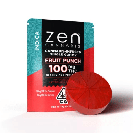 Fruit Punch Indica Single 100Mg