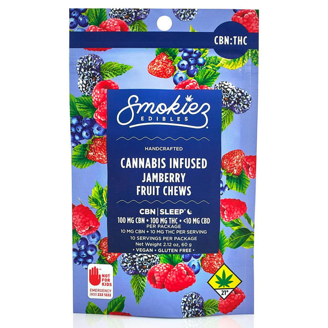 Smokiez: Sweet Jamberry 100mgTHC/100CBN