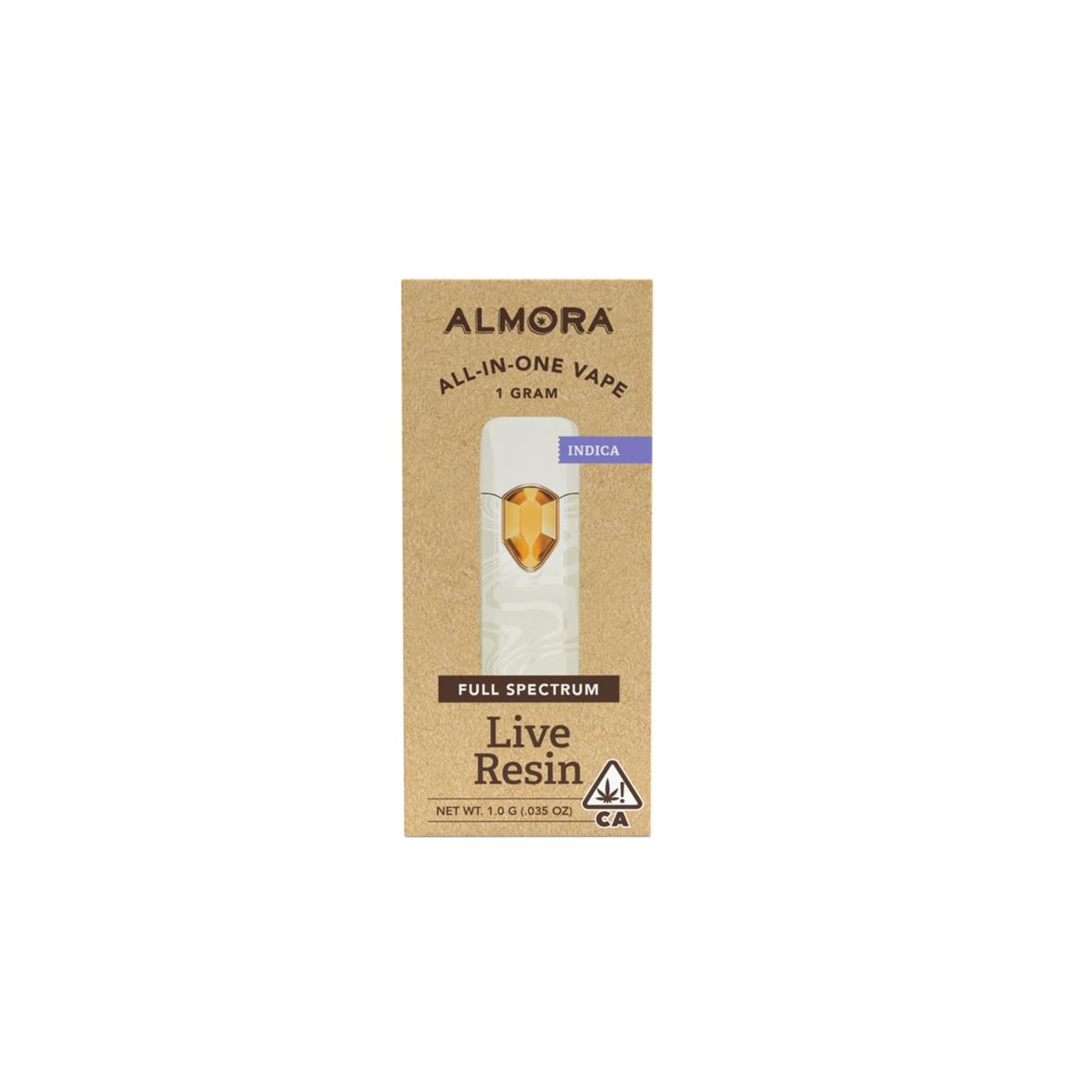 God's Gift Live Resin AIO - 1g - Almora - - $42 - Concentrates