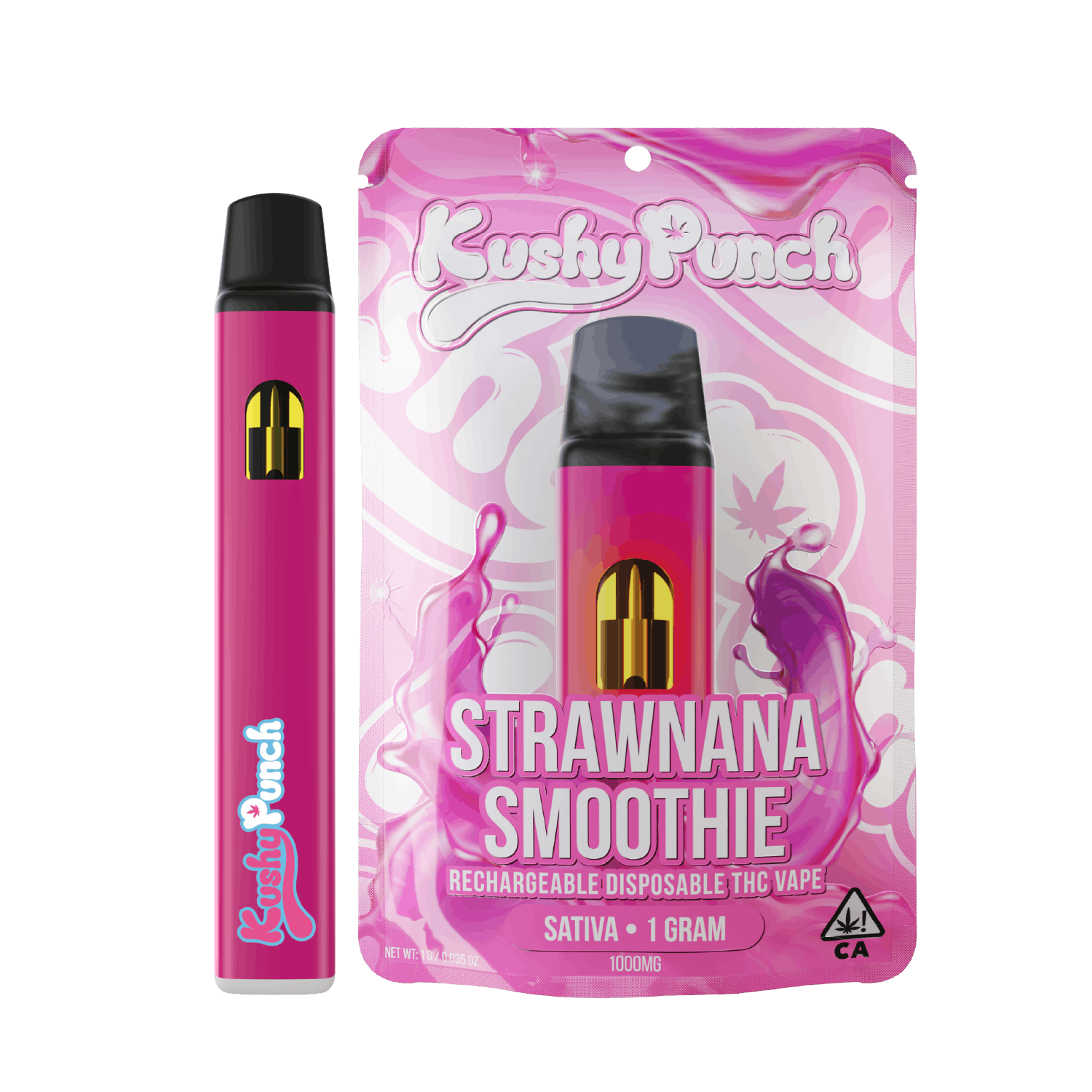 KushyPunch — Strawnana Smoothie