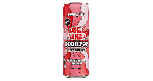 Strawberry Soda - 12oz Can - 100mg