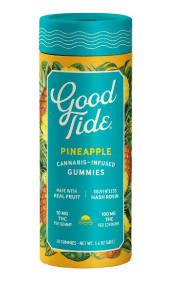 Good Tide Pineapple - Solventless Hash Rosin Gummies
