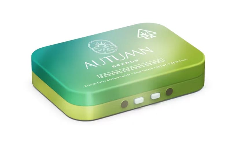 $27.76 Autumn Preroll 6pk Sativa Lemon Tree - Kiva -  - $20 - Pre-Rolls