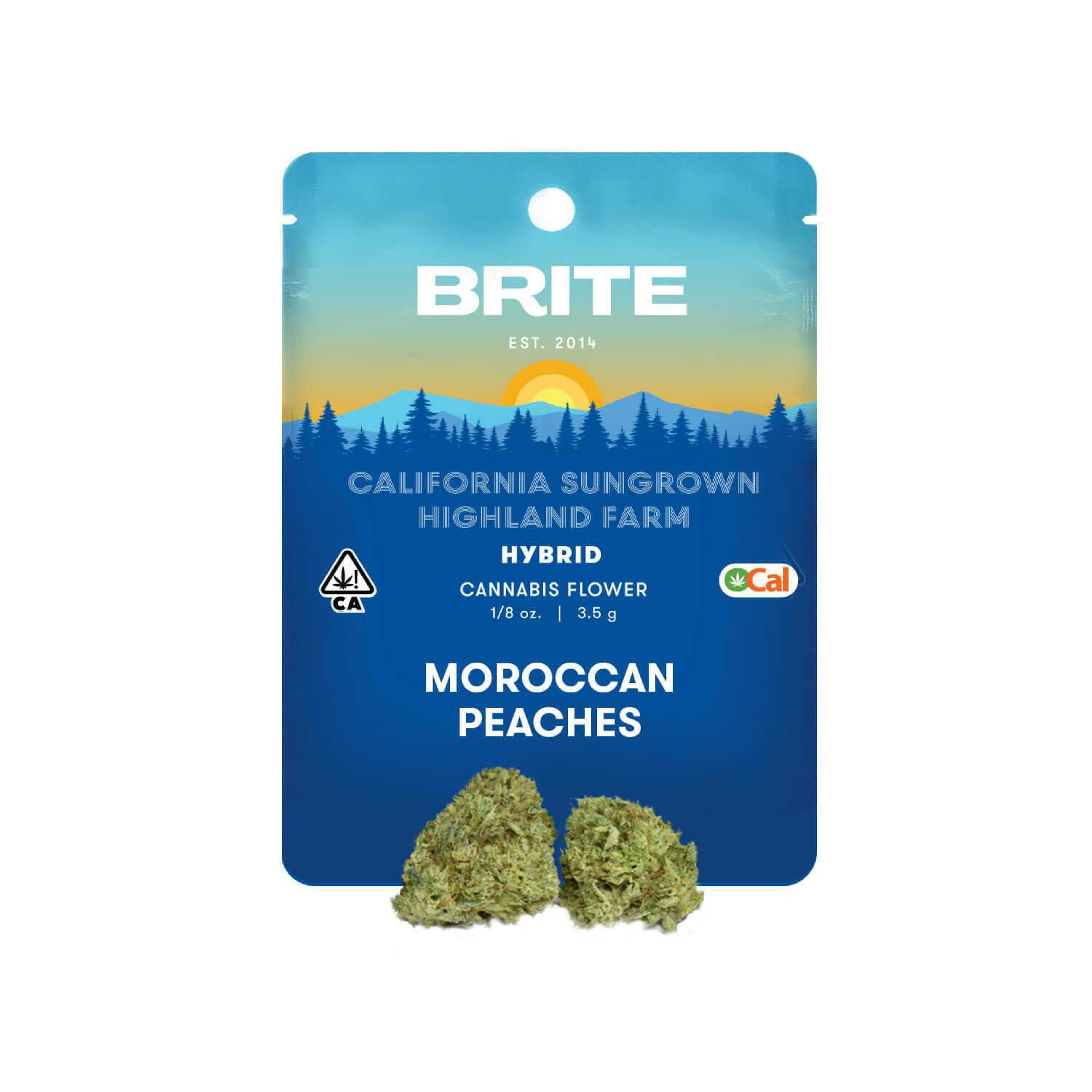 Moroccan Peaches - Flower - Brite Labs - Eighth - $14.99 - Flower