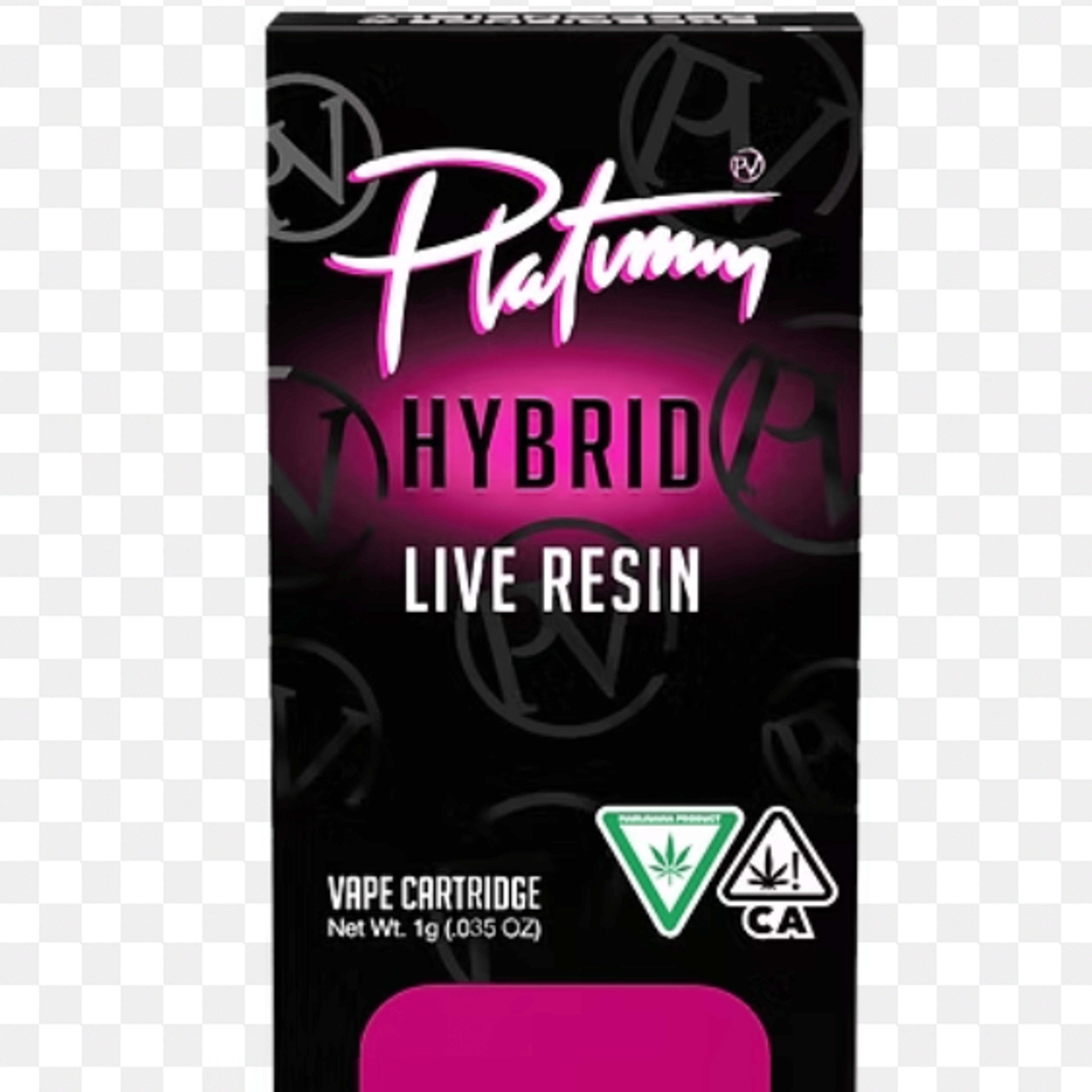 Platinum Vape: Strawberry Bliss 1g LIVE RESIN Cartridge - Platinum Vape - - $27 - Standard Cartridges