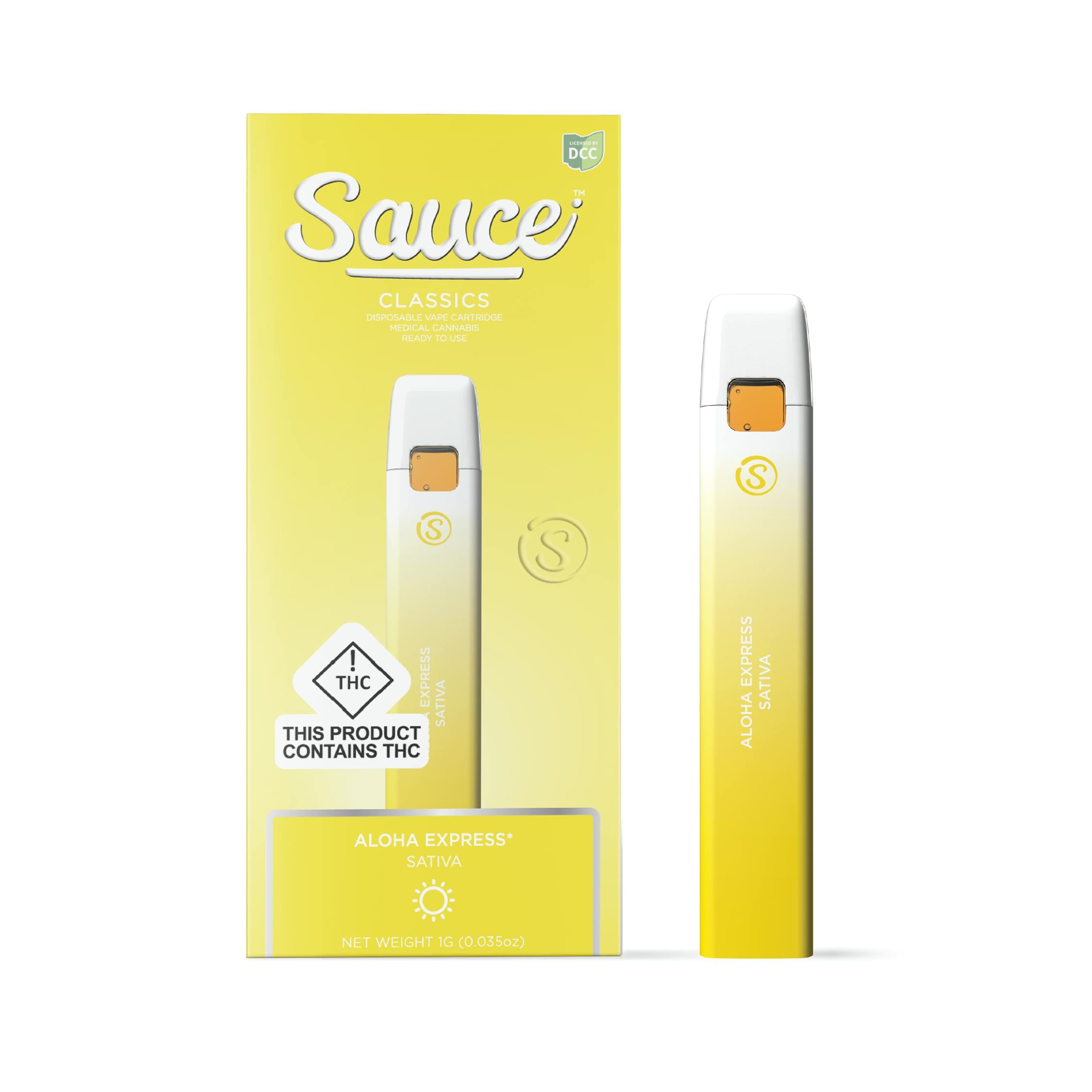 Aloha Express - 1G Classics Vape (Sativa) - Sauce Essentials - - $38 - Concentrates