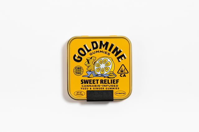 Sweet Relief Yuzu & Ginger | 100mg Gummy Tin