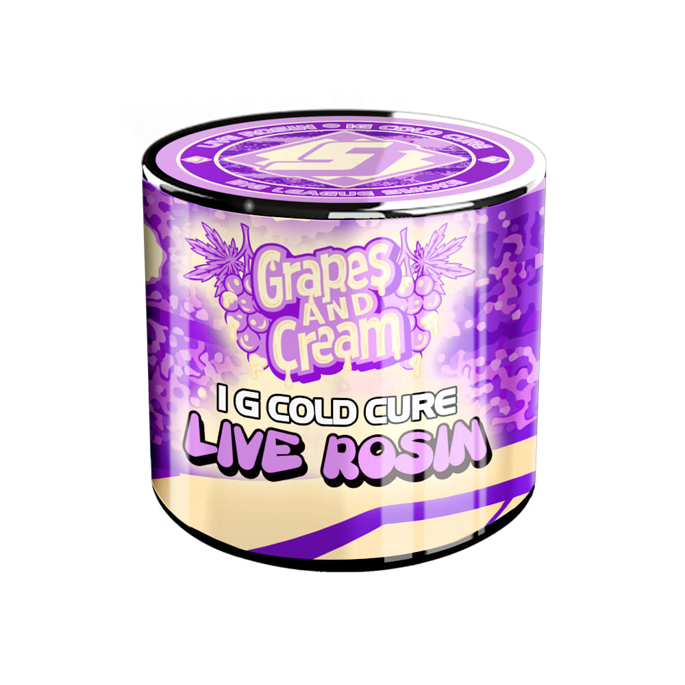 Grapes & Cream (H) Live Rosin 1G - Sluggers - Grapes & Cream (H) - $34 - Concentrates