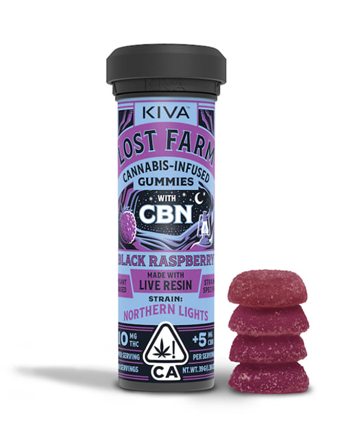 Black Raspberry x Northern Lights 10:5 Gummies