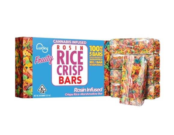 $20.00 Fruity Rosin Rice Crispy 100mg - froot -  - $14.40 - Edibles