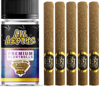 Lil Leftys : Strawberry Banana Mini Blunts - 5.6g PR - Left Coast -  - $23.10 - Pre-Rolls