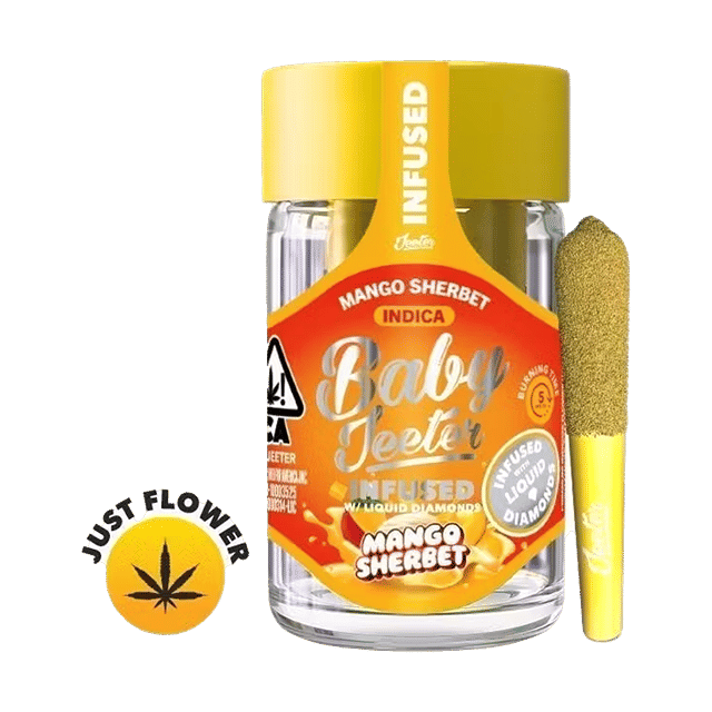 Mango Sherbet - Baby Jeeter - Infused Pre-Rolls