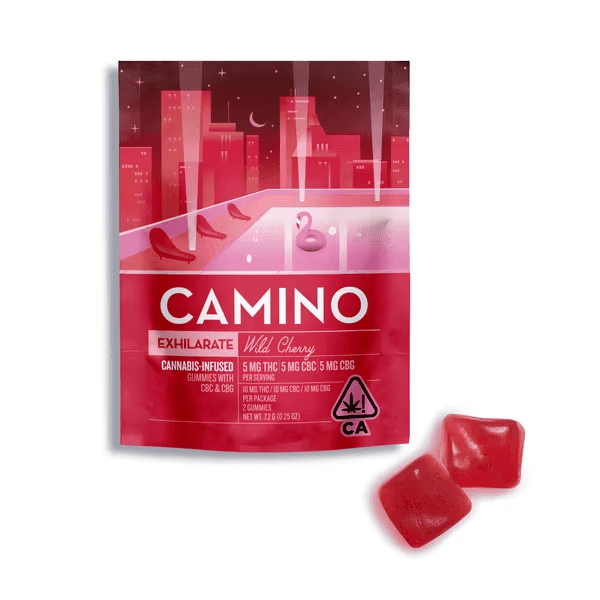 Camino Gummies - Trial Packs -Wild Cherry CBC CBG 5:5:5