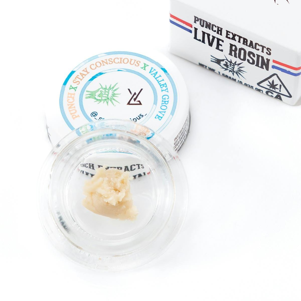 Frozen Peach Spritzer Tier 3 Live Rosin Cold Cure Badder 1g - Punch Extracts -  - $50 - Concentrates