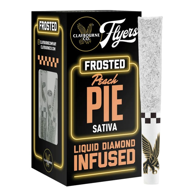 Claybourne Co.: Peach Pie Frosted Flyers