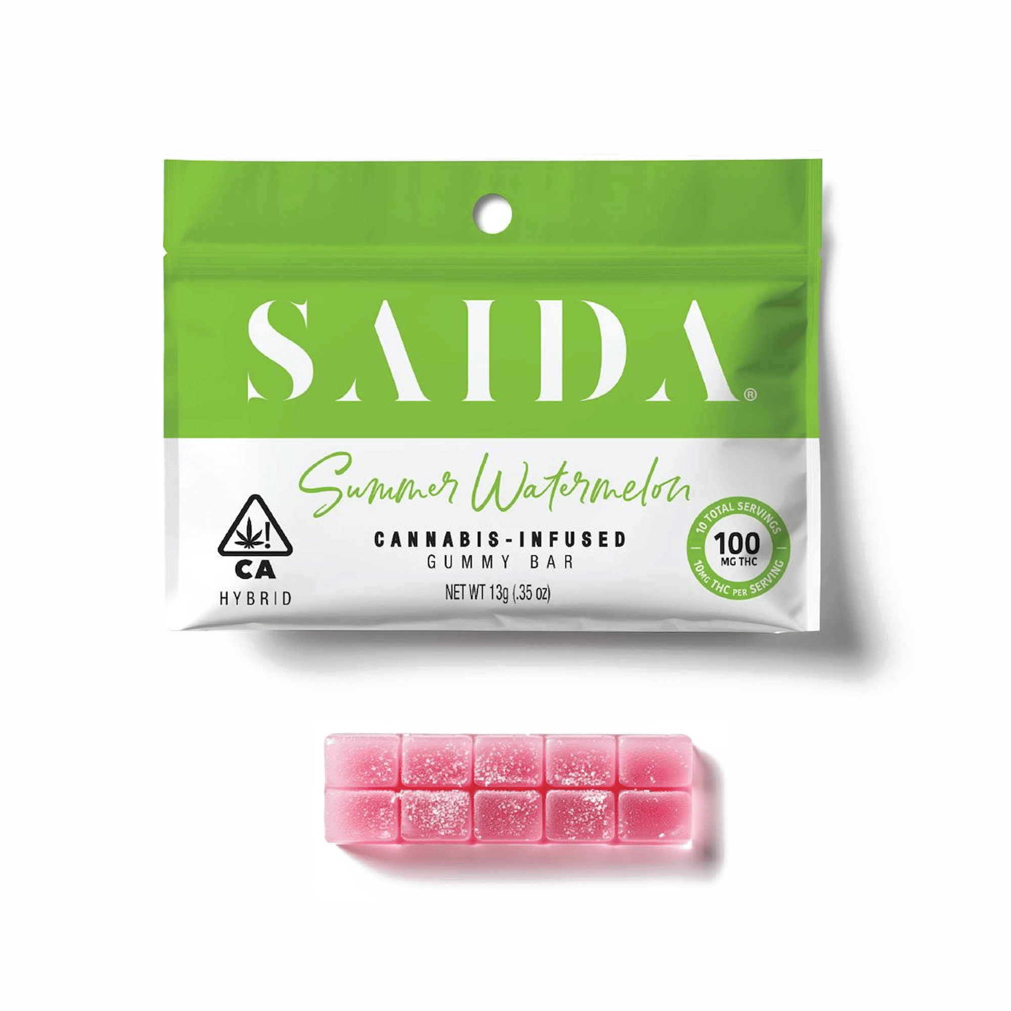 Summer Watermelon - Gummies - Saida - 10 Gummies - $7.99 - Edibles