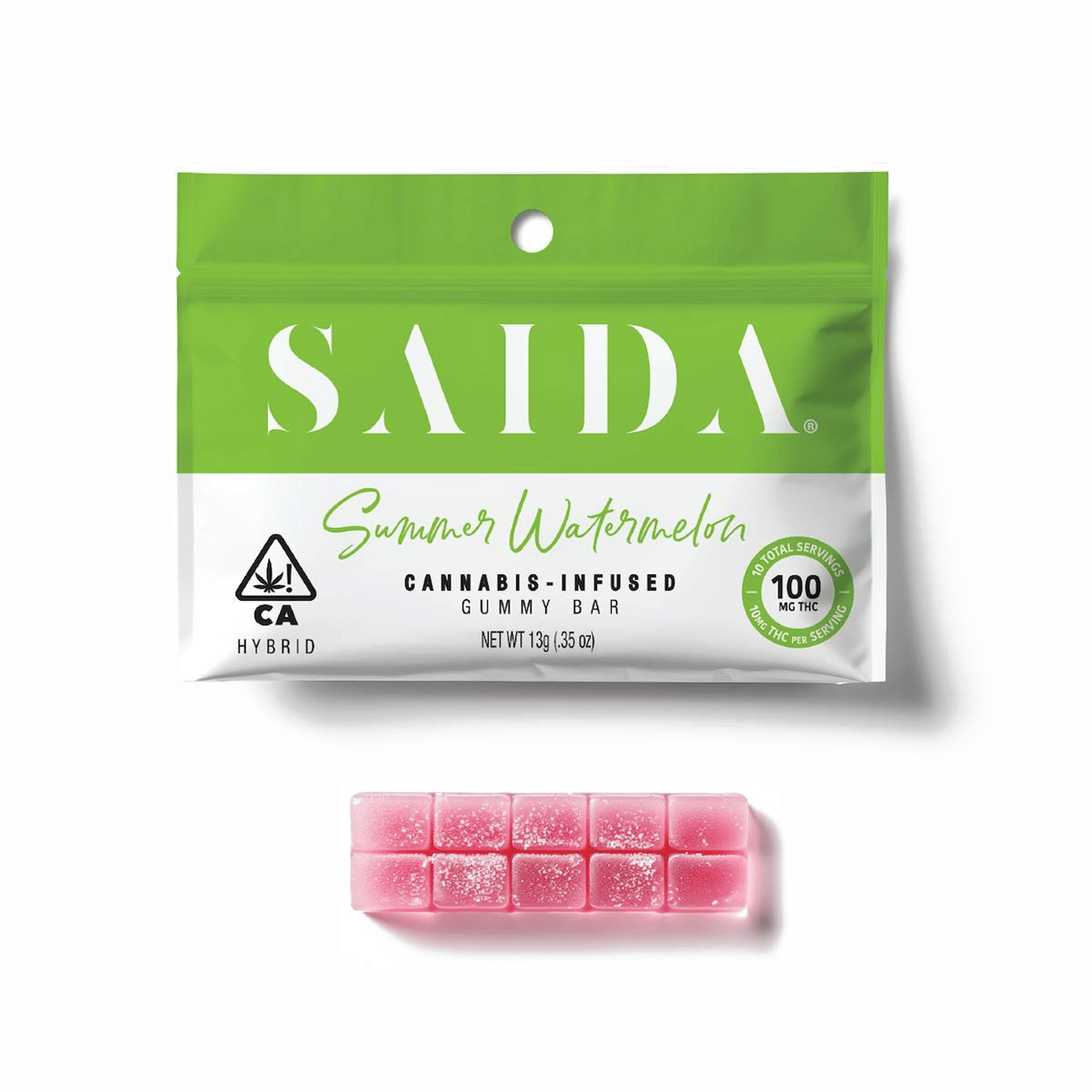 Summer Watermelon - Gummies - Saida - 10 Gummies - $7.99 - Edibles