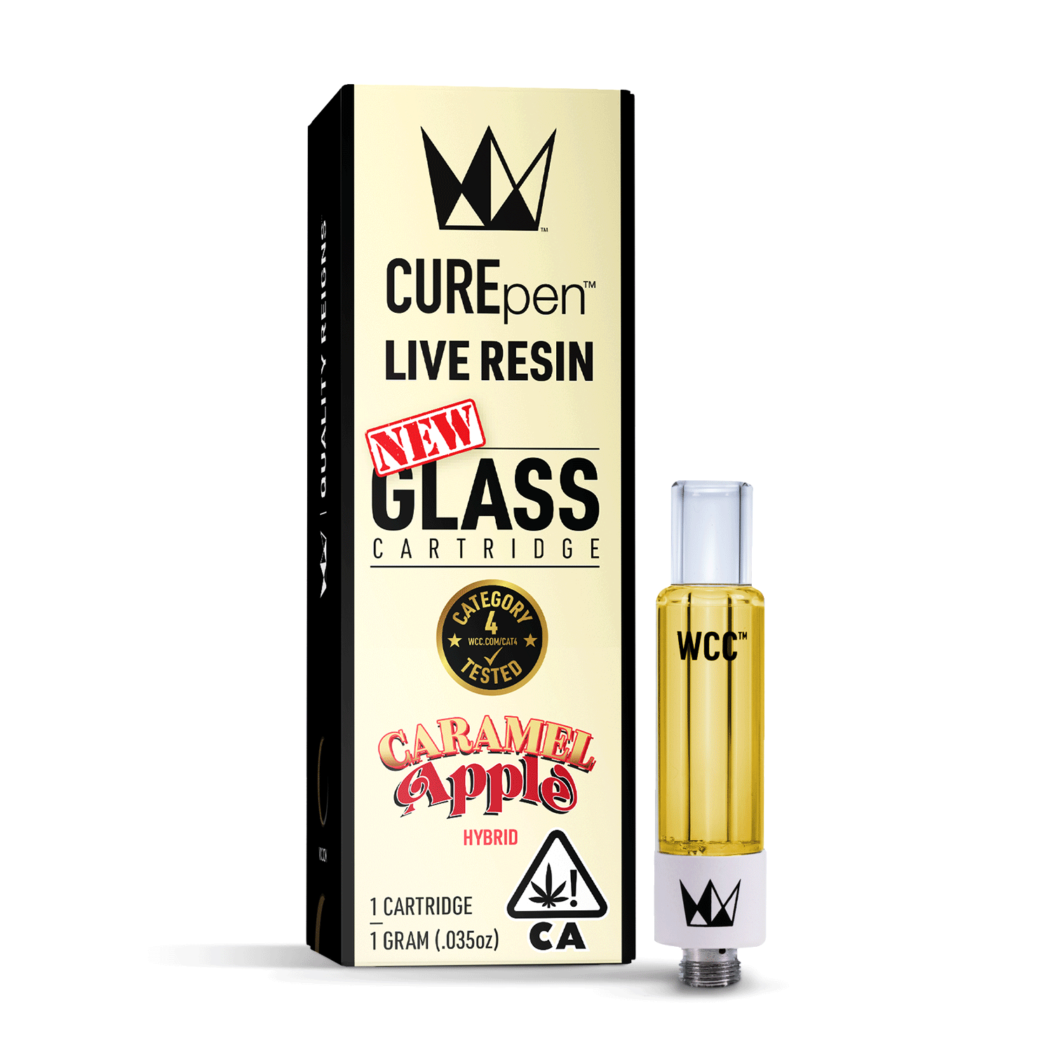 Caramel Apples (H) Live Resin - 1g Cartridge - West Coast Cure - Caramel Apples (H) - $18.80 - Cartridges