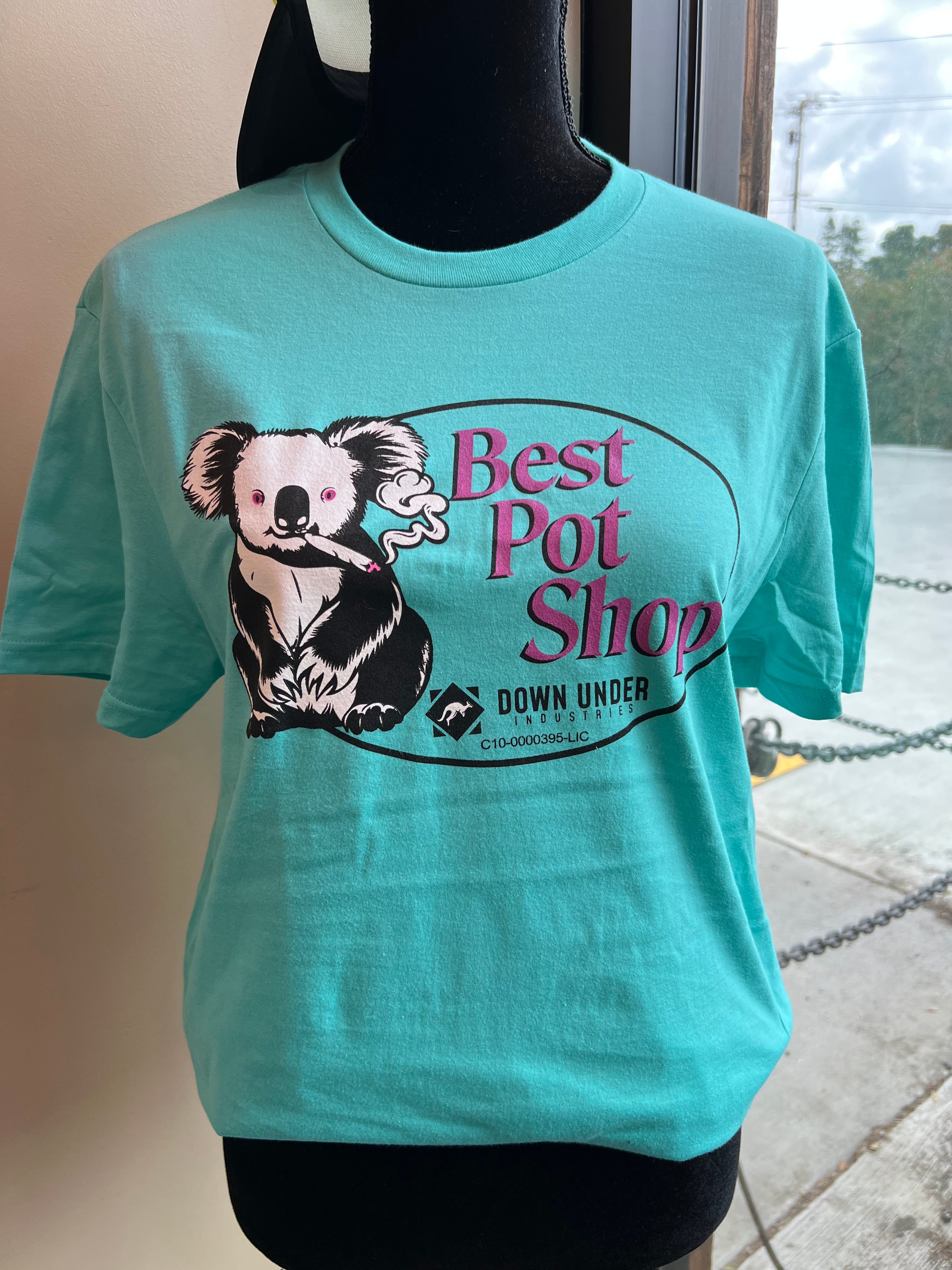 Best Pot Shop T-Shirt 2XL - Down Under Industries -  - $20 - Merch & Things