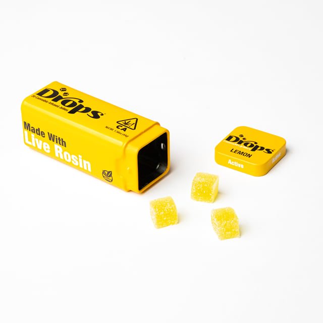 Lemon Active Gummies 100mg