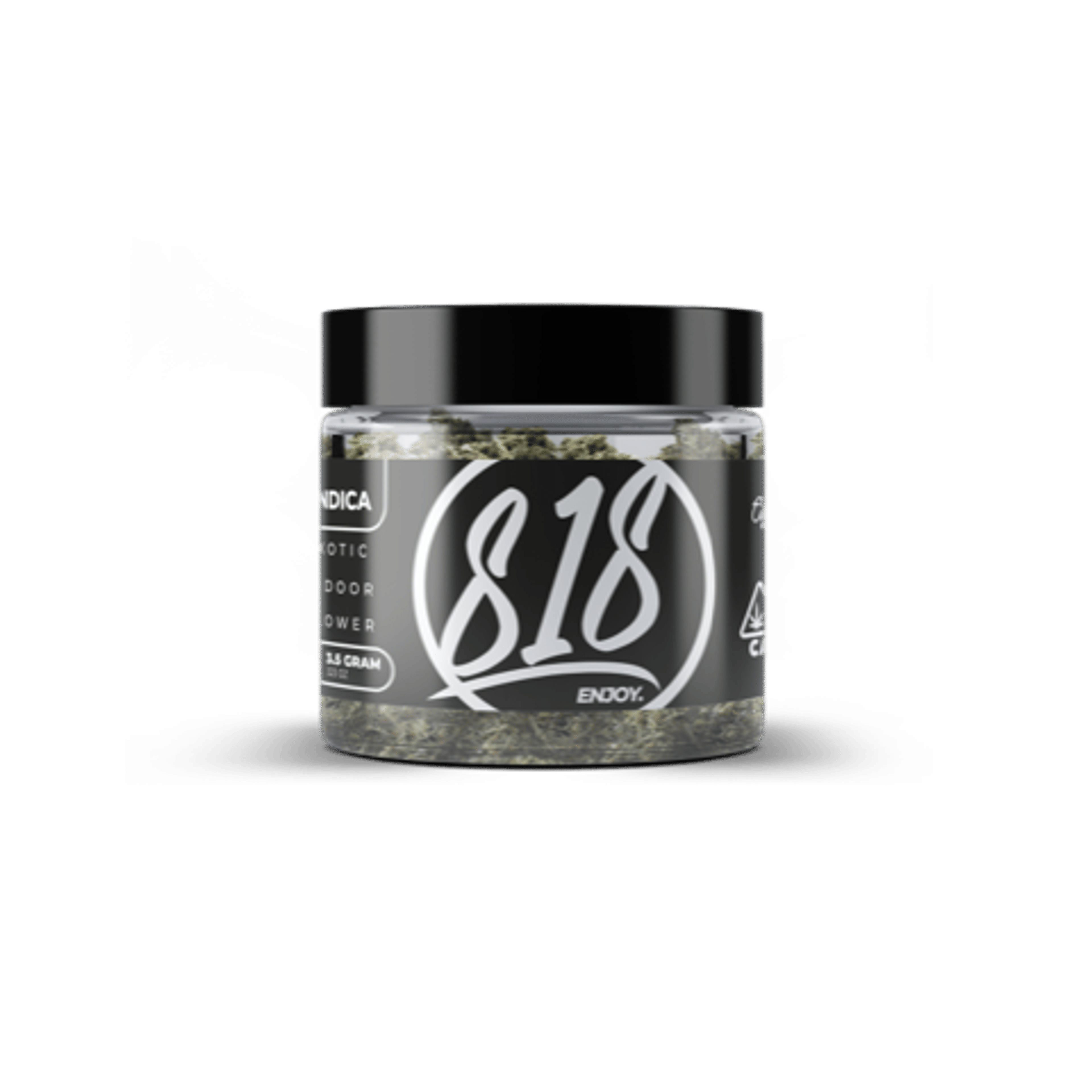 Gas Face 3.5g - 818 Enjoy - Eighth Indica - $30 - Flower/Infused Flower (3.5 Grams)