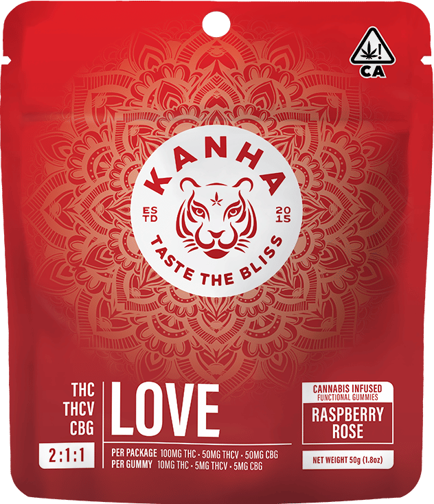 Raspberry Rose | NANO | 2:1:1 THC-V + CBG - Kanha -  - $25 - Edibles