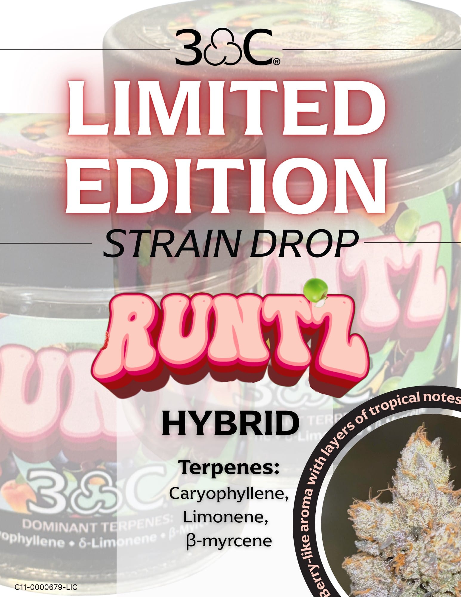 3C Farms - Runtz 3.5g - 3C Farms - 3C Farms - Runtz 3.5g - $60 - Flower