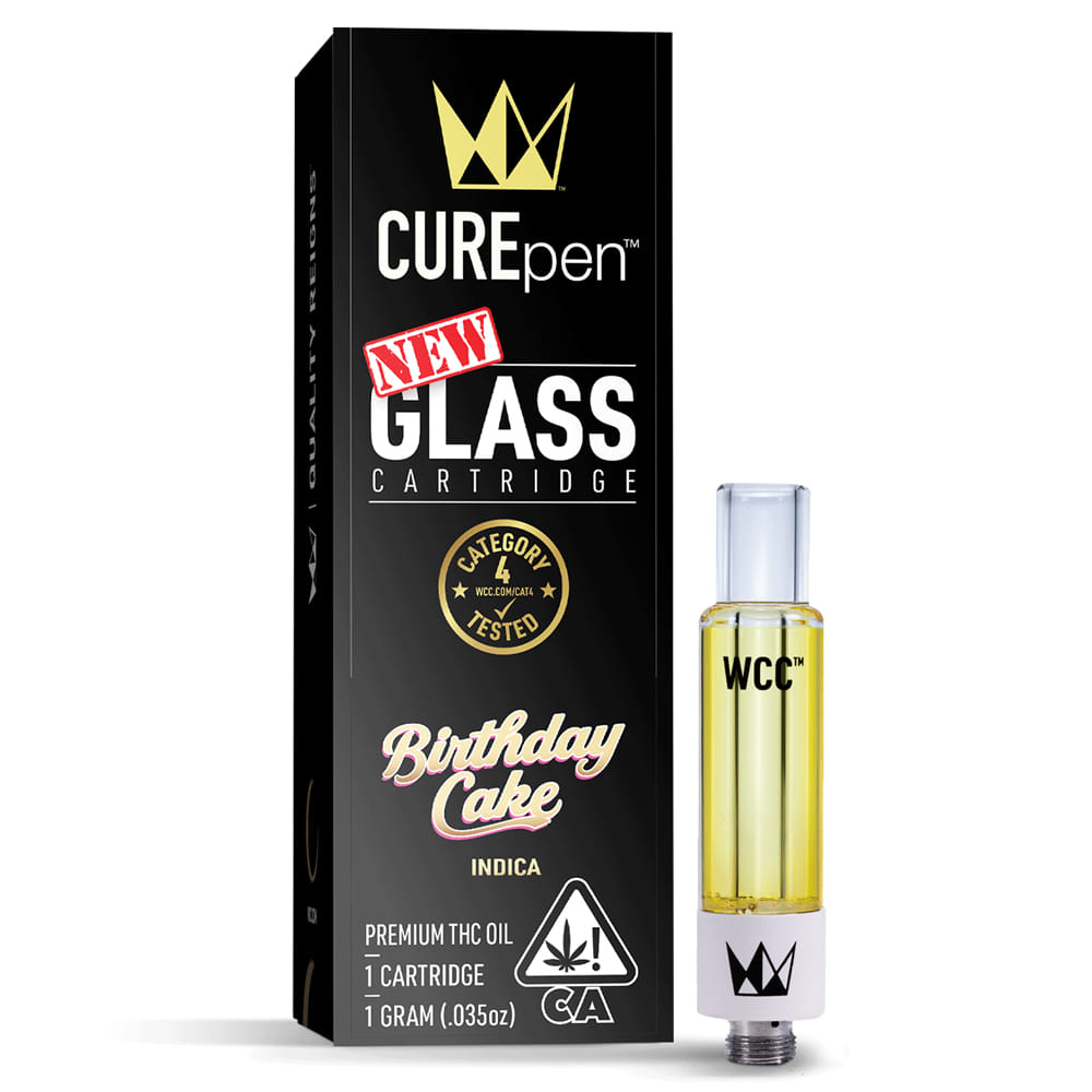 Birthday Cake (I) 1g Cure Pen - West Coast Cure - Birthday Cake (I) - $19 - Vape Cartridge