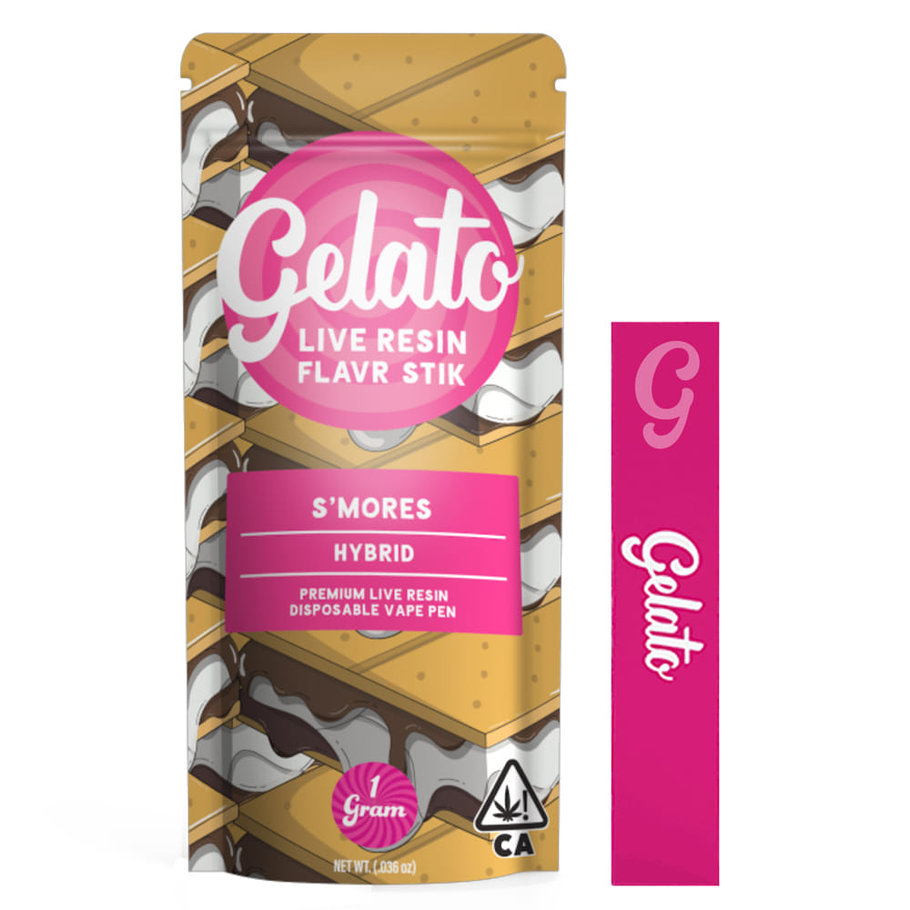S'mores (H) - 1g Live Resin AIO *B2G1 EVERYDAY* - Gelato Canna Co. - S'mores (H) - $27 - Cartridges