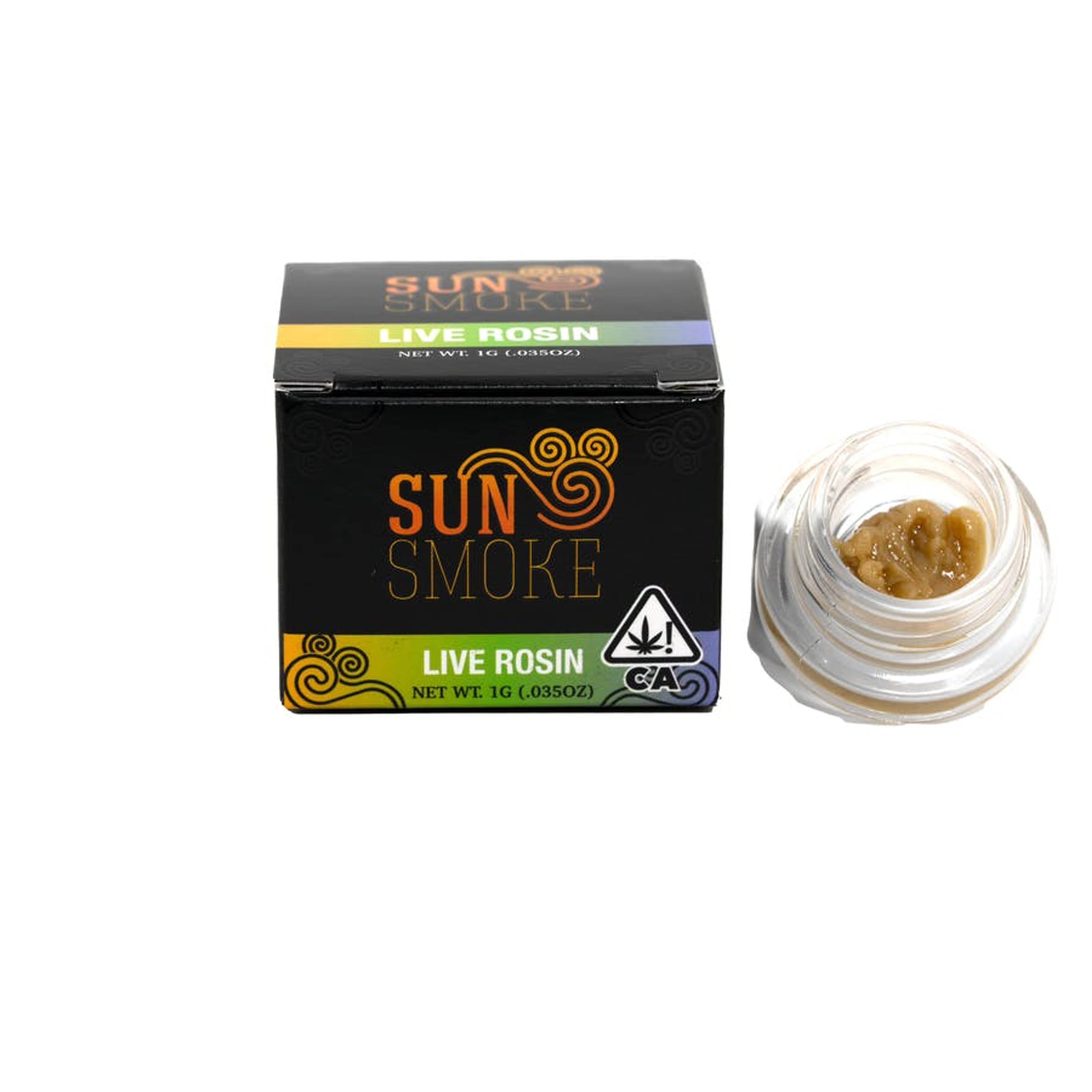 Mint Pied Eyed 1g Live Rosin - Sun Smoke - - $22 - Concentrate