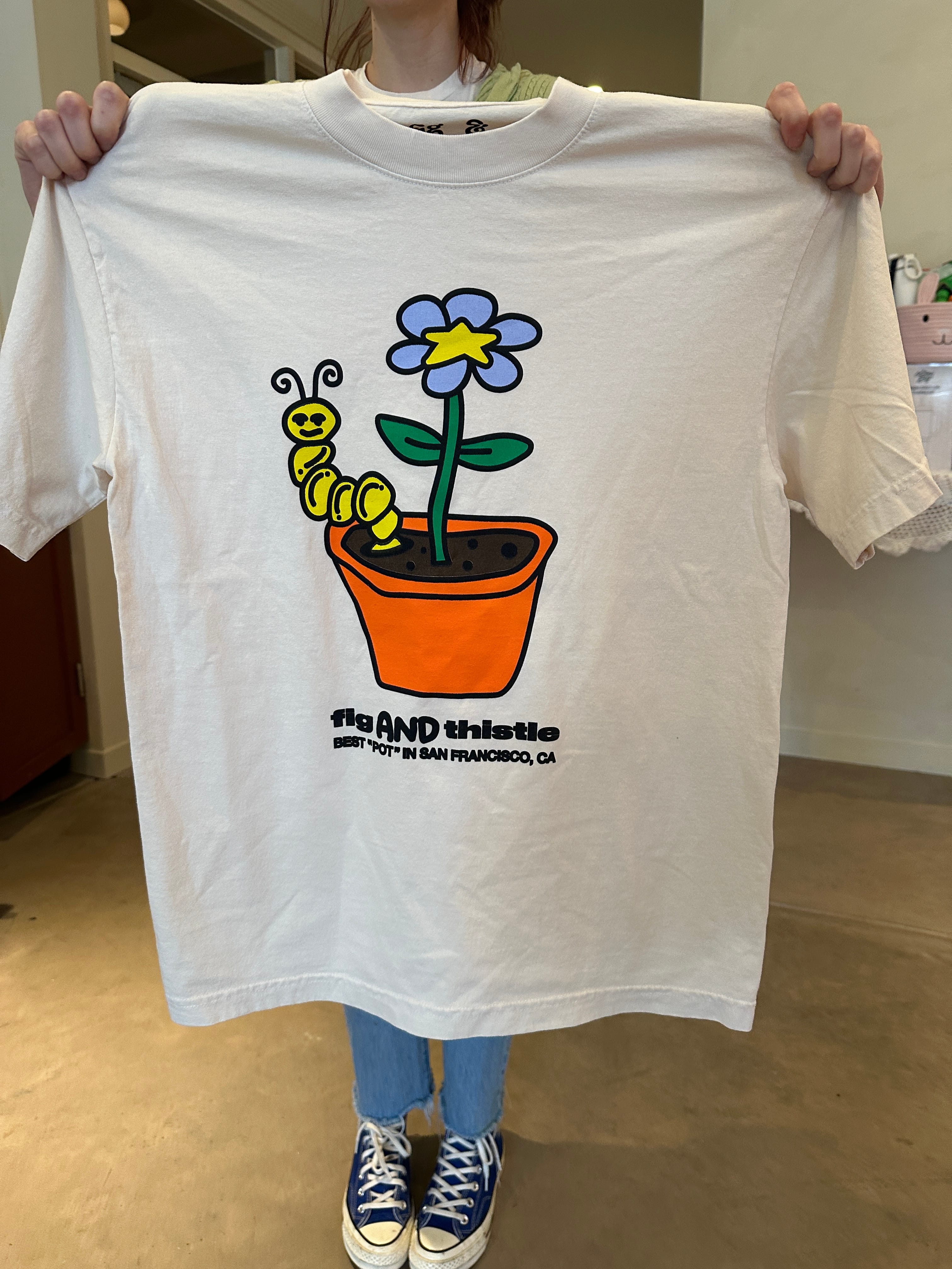 POT FLOWER SHIRT - FTA -  - $38.28 - Accessories