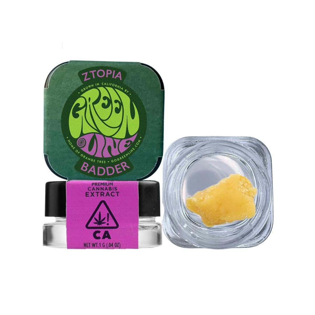 ZTOPIA  1G BADDER - Greenline -  - $10 - Extract (weight - each)