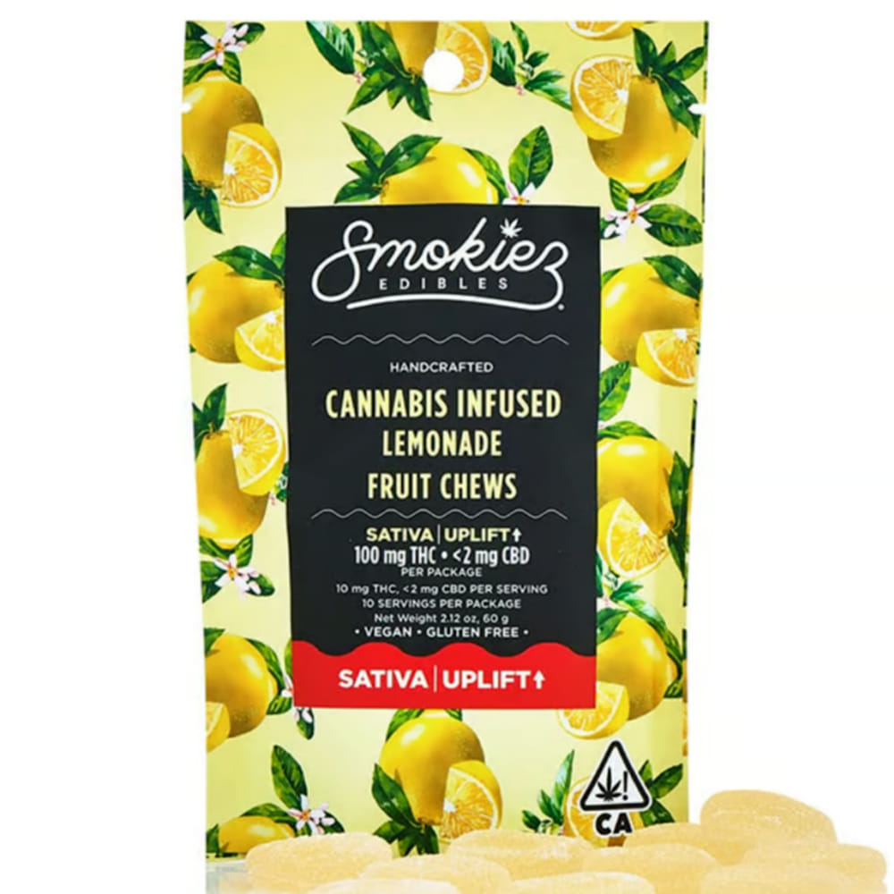 Sweet Lemonade (S) Fruit Chews - Smokiez - Sweet Lemonade (S) - $13 - Edibles