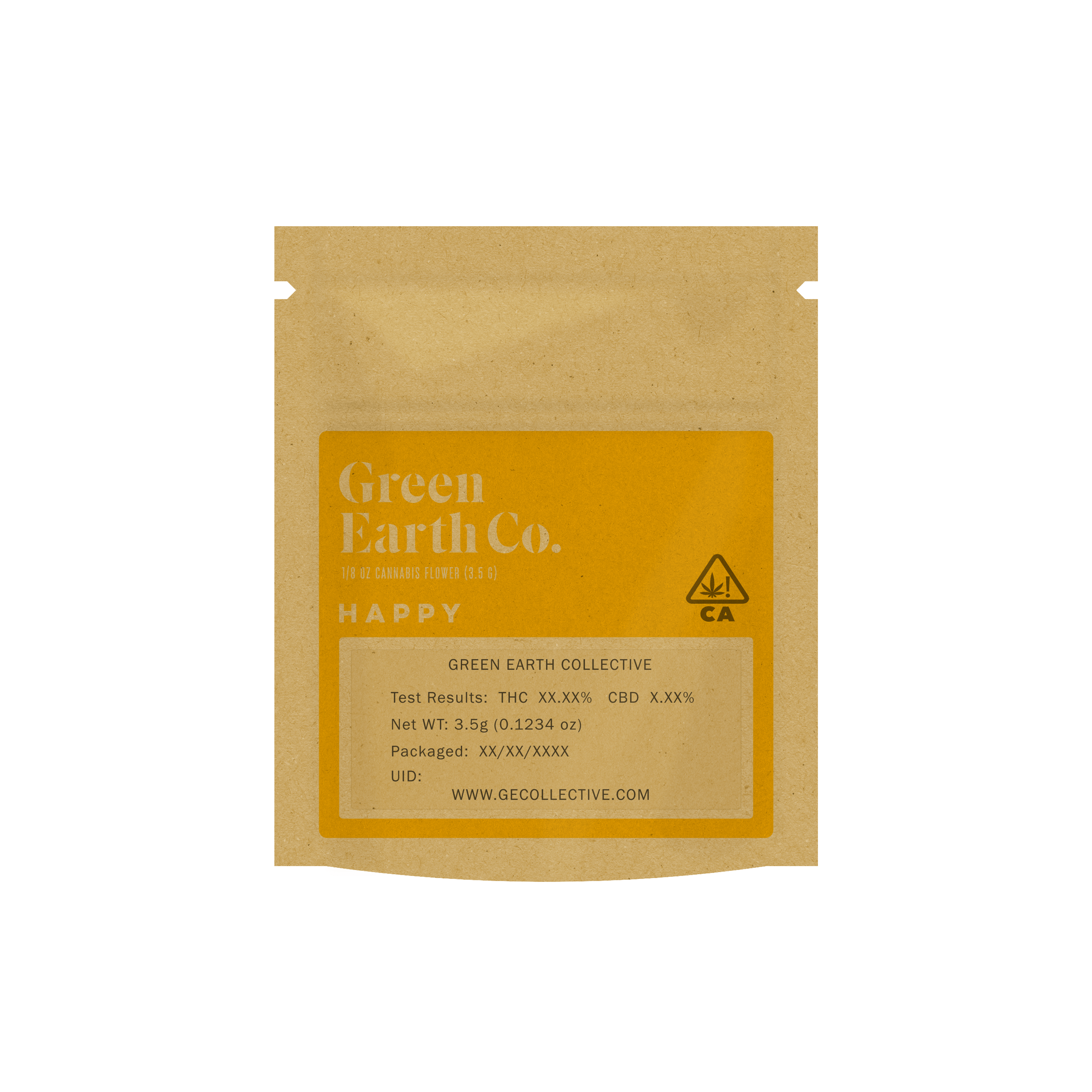 Green Earth: Green Apple Gas - 3.5g - Green Earth Co. - - $25 - Flower