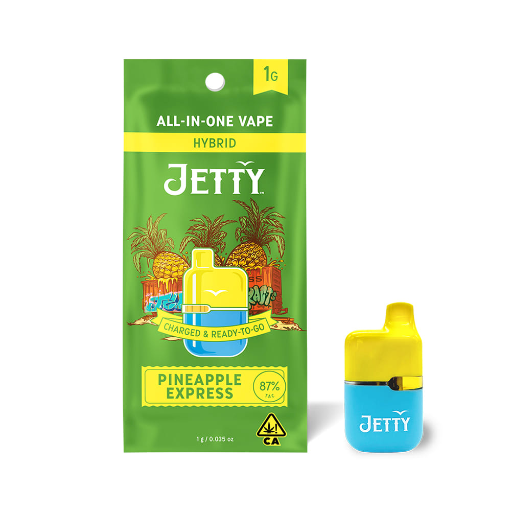 PINEAPPLE EXPRESS Distillate Mini Tank AIO - Jetty -  - $45.05 - Vaporizer